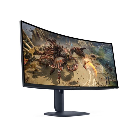 LCD Monitor | DELL | 210-BQWL | 34" | Gaming/Curved/21 : 9 | Pivot | Height adjustable | Tilt | Panel VA | 3440x1440 | 21:9 | 180 Hz | 1 ms | Colour Black | 210-BQWL