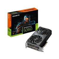 Graphics Card | GIGABYTE | NVIDIA GeForce RTX 5060 | 8 GB | GDDR7 | 128 bit | PCIE 5.0 16x | GPU 2497 MHz | Dual Slot Fansink | 1xHDMI | 3xDisplayPort | GV-N5060WF2-8GD
