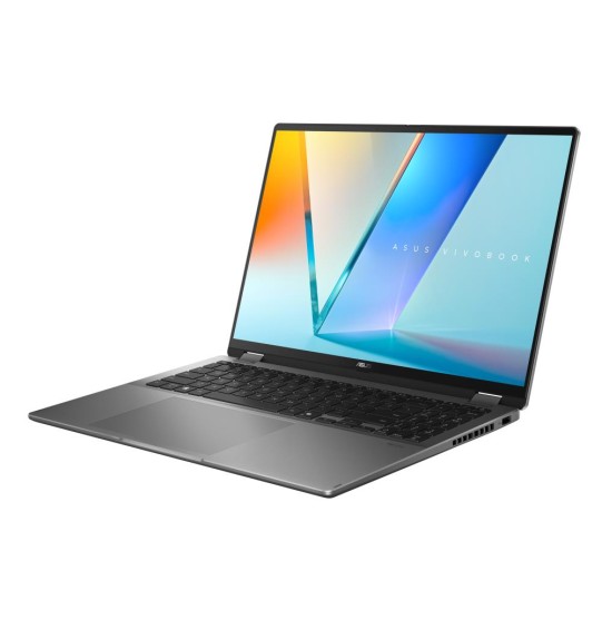 Ultrabook | ASUS | VivoBook Flip | TP3607SH-RJ013W | CPU  Core Ultra | u7-258V | 2200 MHz | 16" | Touchscreen | 2880x1800 | RAM 16GB | LPDDR5x | SSD 1TB | NVIDIA® GeForce RTXT 5050 Laptop GPU | 8GB | ENG | Card Reader Micro SD | Windows 11 Home | Gre