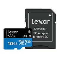 MEMORY MICRO SDXC 128GB UHS-I/W/A LMSBLPL128G-BNANG LEXAR
