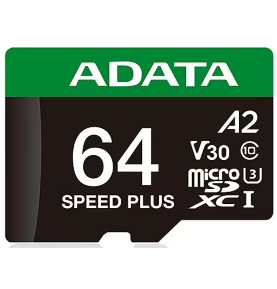 MEMORY MICRO SDXC 64GB UHS-I/UD64GUI3V30A2SP-RA1 ADATA