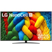 TV Set | LG | 75" | 4K/Smart | 3840x2160 | Wireless LAN | Bluetooth | webOS | Black | 75NANO81A3A