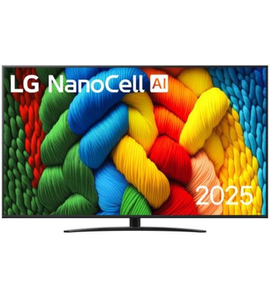 TV Set | LG | 75" | 4K/Smart | 3840x2160 | Wireless LAN | Bluetooth | webOS | Black | 75NANO81A3A