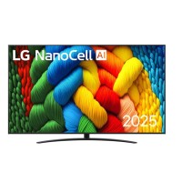 TV Set | LG | 86" | 4K/Smart | 3840x2160 | Wireless LAN | Bluetooth | webOS | Black | 86NANO81A3A