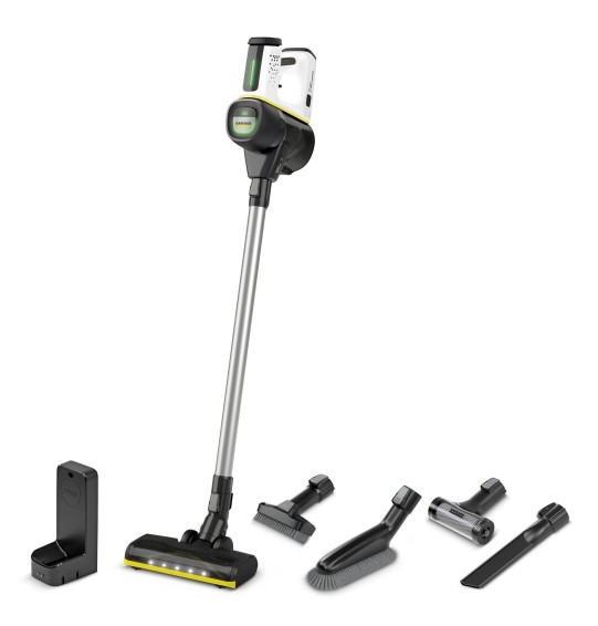 Vacuum Cleaner | KARCHER | Battery-power vacuum cleaner VC 7 Cordless yourMax | Upright/Cordless/Bagless/Rechargeable | Capacity 0.8 l | Noise 78 dB | White | Weight 2.6 kg | 1.198-710.0