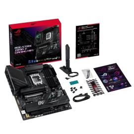 Mainboard|ASUS|Intel Z890|LGA1851|ATX|Memory DDR5|Memory slots 4|1xPCI-Express 4.0 16x|1xPCI-Express 5.0 16x|5xM.2|1xHDMI|1xDisplayPort|1xAudio-In|1xAudio-Out|2xUSB 2.0|4xUSB 3.0|4xUSB 3.1|2xUSB-C|2xUSB-C w/Thunderbolt|1xOptical S/PDIF|1xRJ45|ROGSTRIXZ890 Mainboard|ASUS|Intel Z890|LGA1851|ATX|Memory DDR5|Memory slots 4|1xPCI-Express 4.0 16x|1xPCI-Express 5.0 16x|5xM.2|1xHDMI|1xDisplayPort|1xAudio-In|1xAudio-Out|2xUSB 2.0|4xUSB 3.0|4xUSB 3.1|2xUSB-C|2xUSB-C w/Thunderbolt|1xOptical S/PDIF|1xRJ45|ROGSTRIXZ890