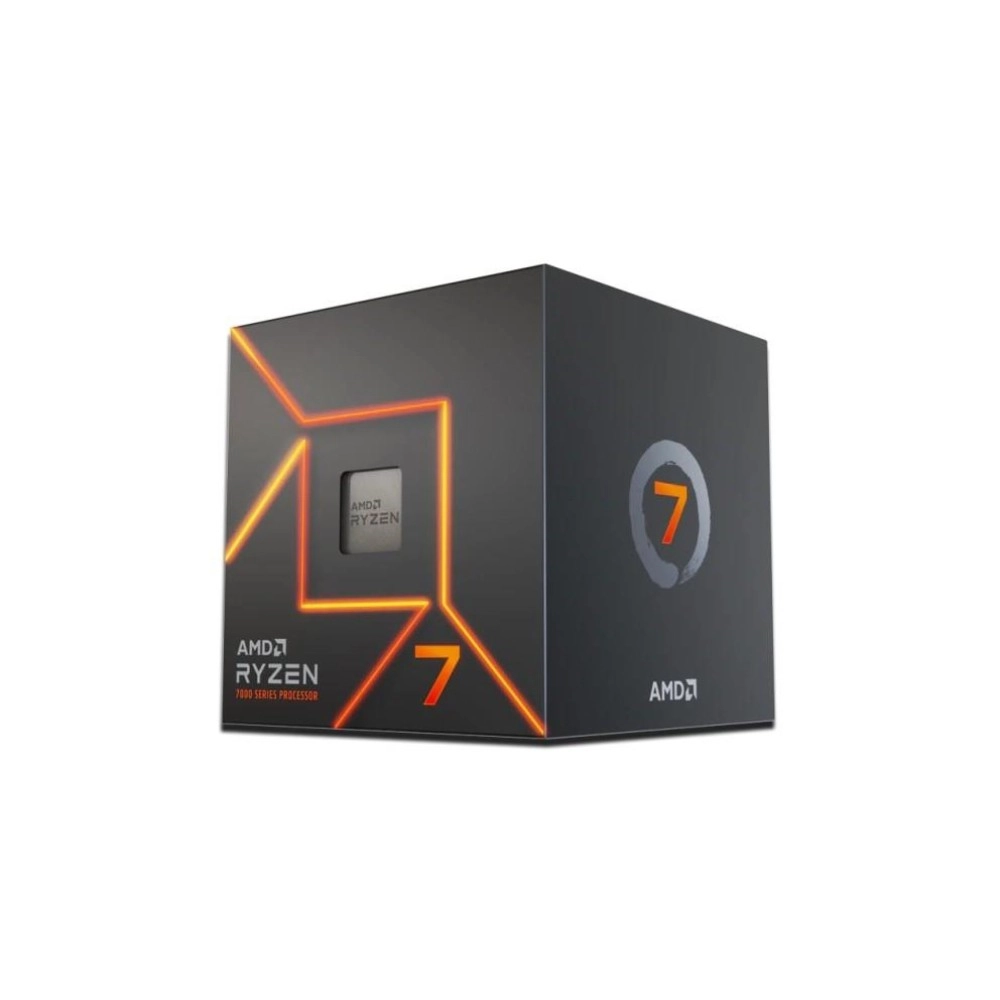 CPU|AMD|Desktop|Ryzen 7|7700|Raphael AM5|3800 MHz|Cores 8|32MB|Socket SAM5|65 Watts|GPU Radeon|BOX|100-100000592BOX