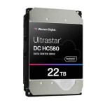 HDD|WESTERN DIGITAL ULTRASTAR|Ultrastar DC HC580|WUH722422ALE6L4 0F62785|22TB|512 MB|7200 rpm|3,5"|0F62785