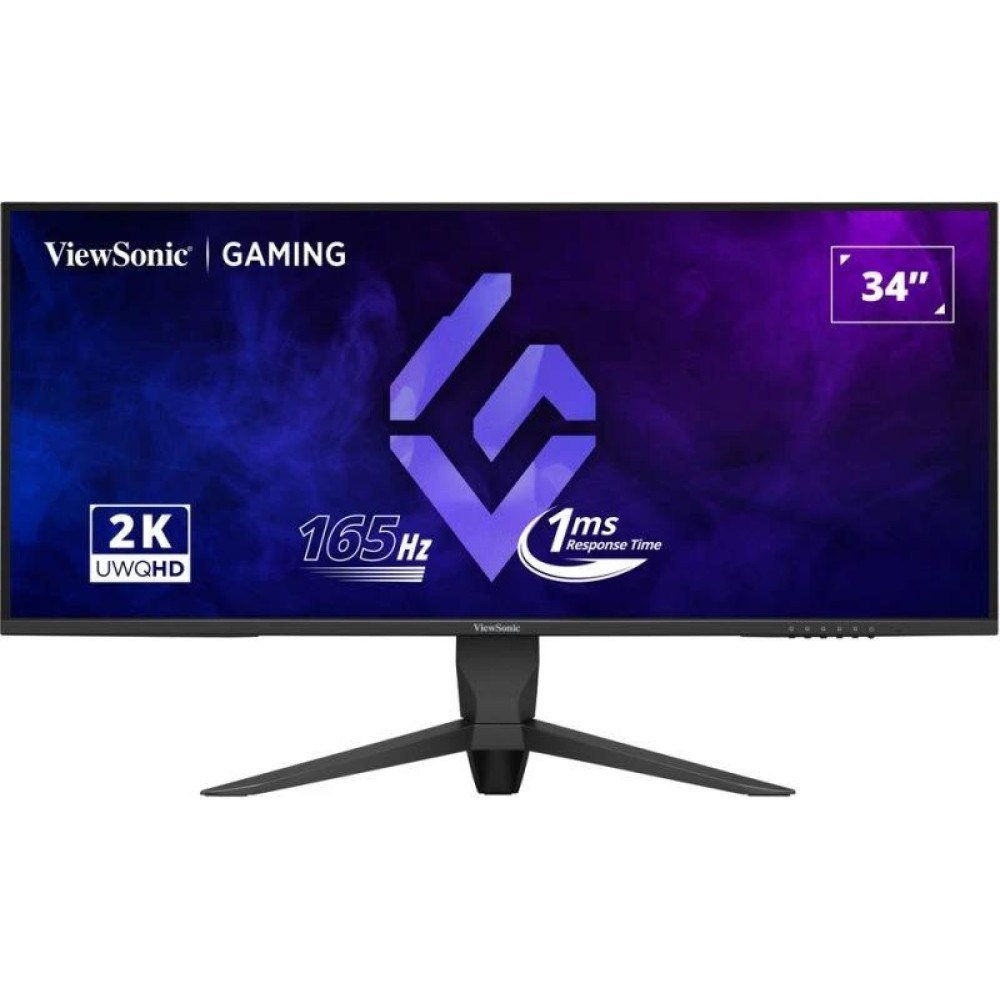 LCD Monitor|VIEWSONIC|34"|Gaming/21 : 9|Panel VA|3440x1440|21:9|165 Hz|Matte|1 ms|Swivel|Height adjustable|Tilt|Colour Black|VX3480-2K-PRO