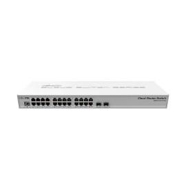 Switch|MIKROTIK|24x10Base-T / 100Base-TX / 1000Base-T|2xSFP+|CRS326-24G-2S+RM Switch|MIKROTIK|24x10Base-T / 100Base-TX / 1000Base-T|2xSFP+|CRS326-24G-2S+RM