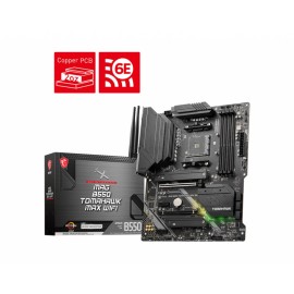 Mainboard|MSI|AMD B550|SAM4|ATX|Memory DDR4|Memory slots 4|2xPCI-Express 3.0 1x|1xPCI-Express 3.0 16x|1xPCI-Express 4.0 16x|2xM.2|1xHDMI|1xDisplayPort|1xUSB 2.0|2xUSB 3.2|1xUSB-C|1xPS/2|1xOptical S/PDIF|1xRJ45|5xAudio port|MAGB550TOMAHAWKMAXWIF Mainboard|MSI|AMD B550|SAM4|ATX|Memory DDR4|Memory slots 4|2xPCI-Express 3.0 1x|1xPCI-Express 3.0 16x|1xPCI-Express 4.0 16x|2xM.2|1xHDMI|1xDisplayPort|1xUSB 2.0|2xUSB 3.2|1xUSB-C|1xPS/2|1xOptical S/PDIF|1xRJ45|5xAudio port|MAGB550TOMAHAWKMAXWIF