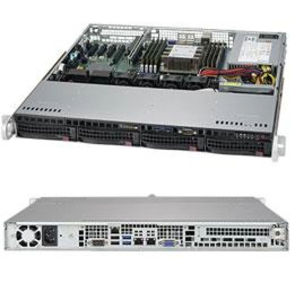 SERVER SYSTEM 1U SATA/SYS-5019P-MT SUPERMICRO