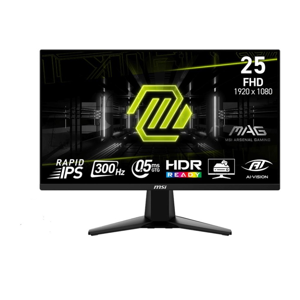 LCD Monitor|MSI|24.5 "|1920x1080 pixels|Full HD|Native aspect ratio 16:9|LCD|Flat|MAG255XF LCD Monitor|MSI|24.5 "|1920x1080 pixels|Full HD|Native aspect ratio 16:9|LCD|Flat|MAG255XF