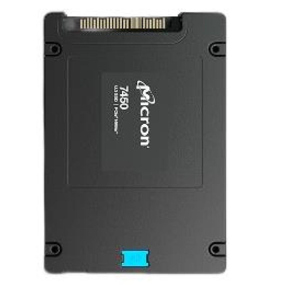 SSD|MICRON|SSD series 7450 PRO|7.68TB|PCIE|NVMe|NAND flash technology TLC|Write speed 5600 MBytes/sec|Read speed 6800 MBytes/sec|Form Factor U.3|TBW 14000 TB|MTFDKCB7T6TFR-1BC1ZABYYR