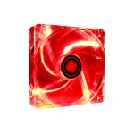 CASE FAN 120MM TRANSP 3PIN+4P/RED 12V XF046 XILENCE