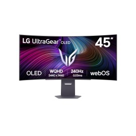 Monitor|LG|45GX90SA-B|45"|Gaming/Curved/21 : 9|Swivel|Height adjustable|Tilt|Panel OLED|3440x1440|21:9|240Hz|0.03 ms|Speakers|Colour Black|45GX90SA-B Monitor|LG|45GX90SA-B|45"|Gaming/Curved/21 : 9|Swivel|Height adjustable|Tilt|Panel OLED|3440x1440|21:9|240Hz|0.03 ms|Speakers|Colour Black|45GX90SA-B
