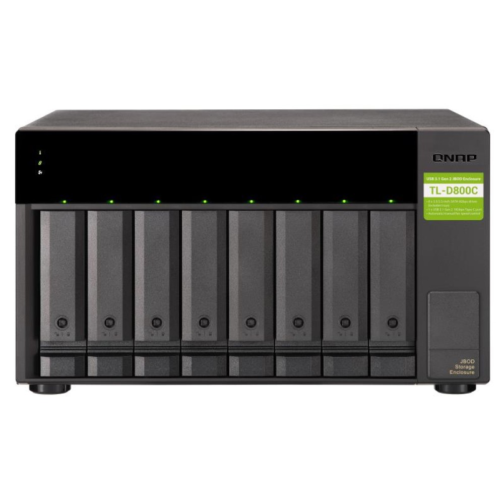 NAS STORAGE TOWER 8BAY/TL-D800C QNAP