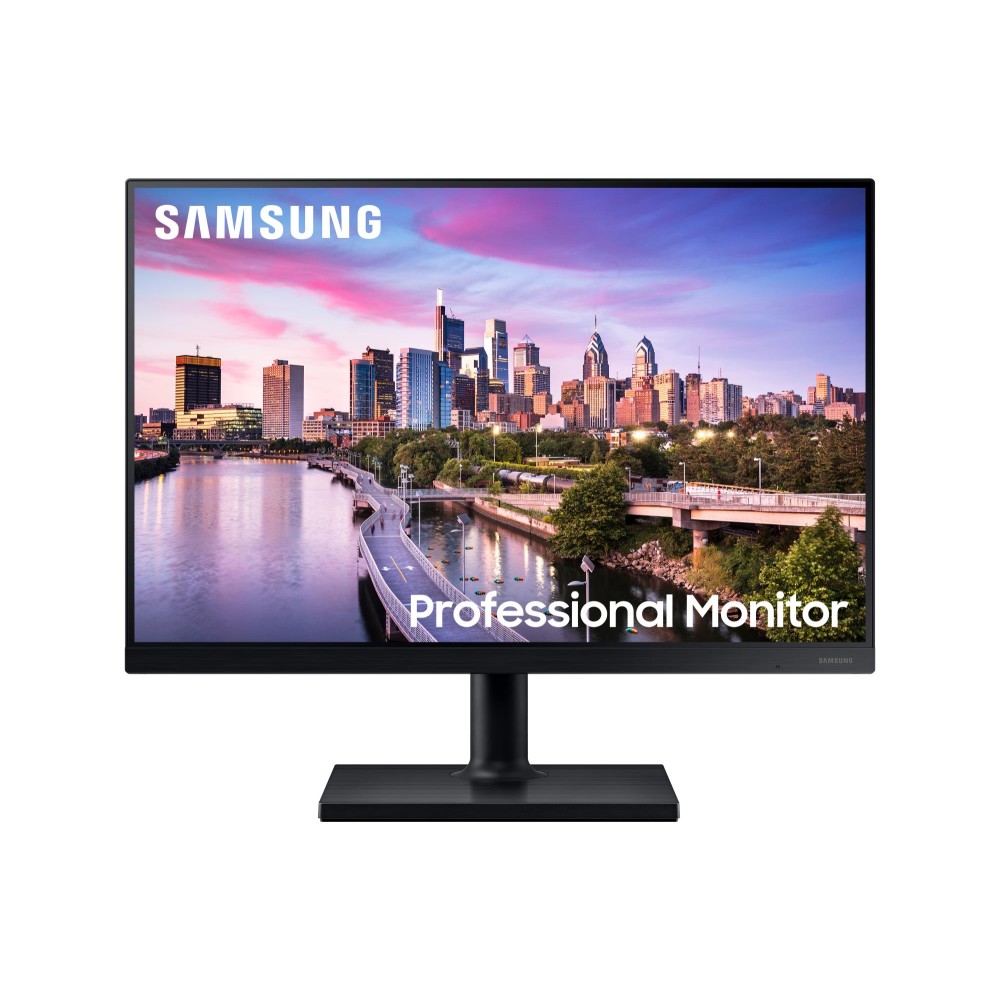LCD Monitor|SAMSUNG|T45F|24"|Business|Panel IPS|1920x1200|16:10|75Hz|Speakers|Swivel|Pivot|Height adjustable|Tilt|Colour Black|LF24T450GYUXEN