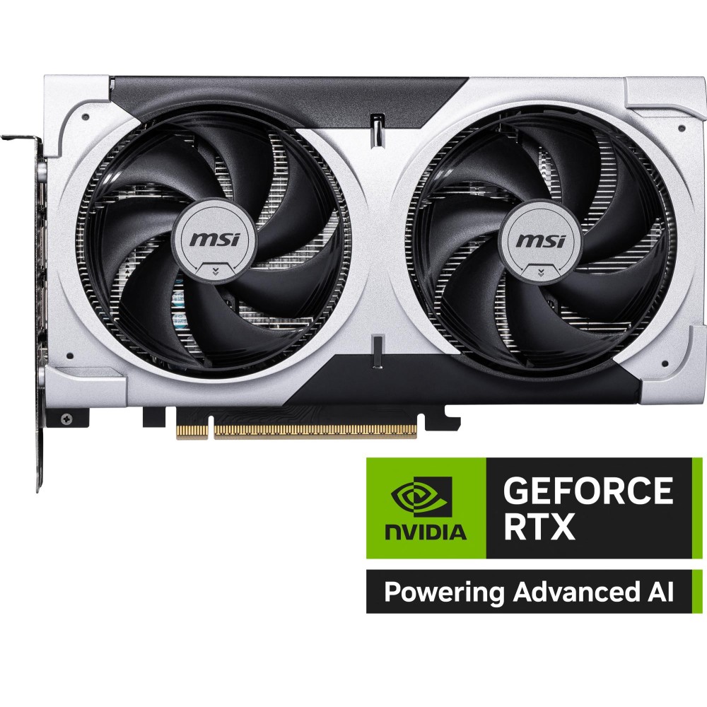 Graphics Card|MSI|NVIDIA GeForce RTX 5060 Ti|8 GB|GDDR7|128 bit|PCIE 5.0 16x|Dual Slot Fansink|1xHDMI|3xDisplayPort|5060TI8GVENTUS2XOCPL Graphics Card|MSI|NVIDIA GeForce RTX 5060 Ti|8 GB|GDDR7|128 bit|PCIE 5.0 16x|Dual Slot Fansink|1xHDMI|3xDisplayPort|5060TI8GVENTUS2XOCPL