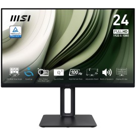LCD Monitor|MSI|PRO MP245PG|23.8"|Business|Panel IPS|1920x1080|16:9|100Hz|Matte|1 ms|Swivel|Pivot|Height adjustable|Tilt|Colour Black|PROMP245PG