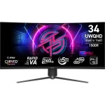 LCD Monitor|MSI|34 "|3440 x 1440 pixels|Native aspect ratio 21:9|LCD|MPG346CQRFX24