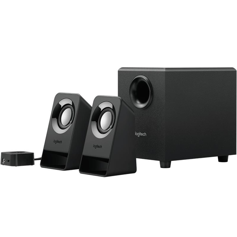 Speaker|LOGITECH|1xMicrophone jack 3.5mm|1xHeadphones jack|Black|980-000942