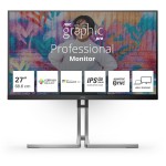LCD Monitor|AOC|Q27U3CV|27"|Matte|Panel IPS|2560x1440|16:9|75 Hz|4 ms|Speakers|Colour Black / Silver|Q27U3CV
