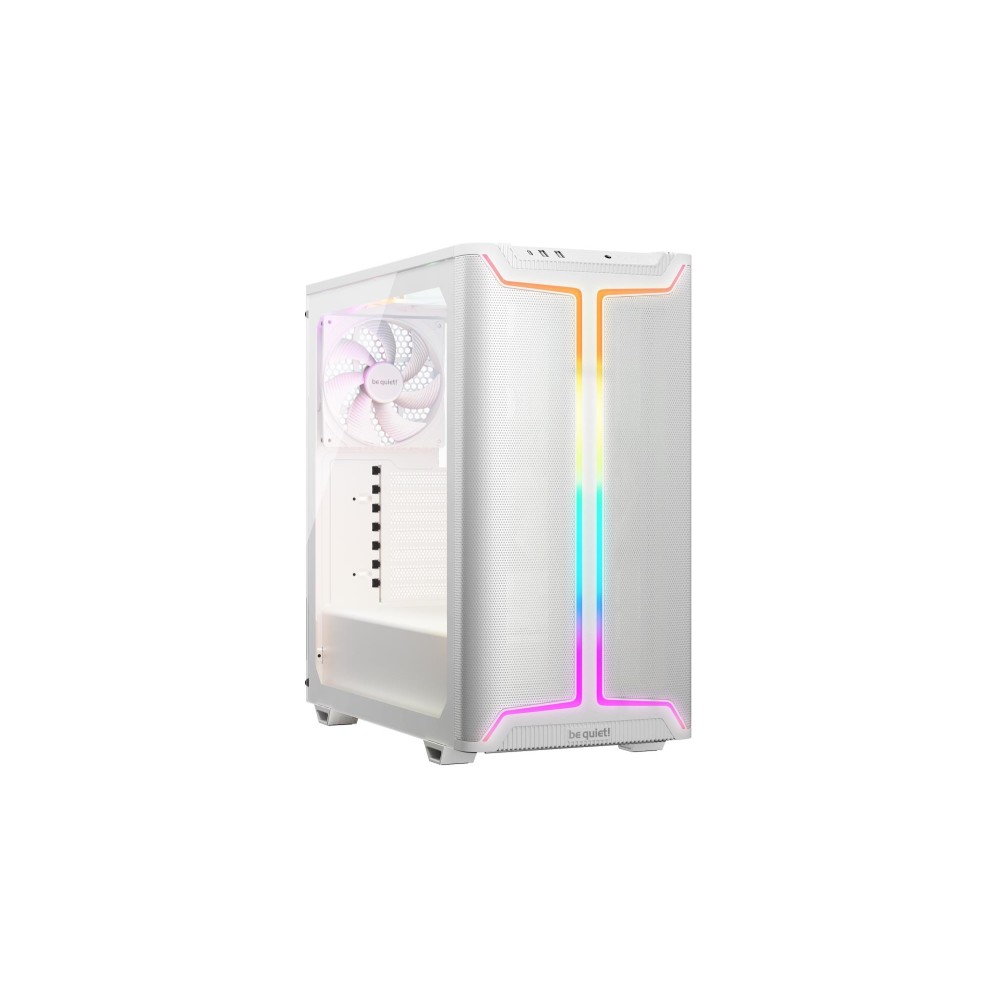 Case|BE QUIET|PURE BASE 501 DX|MidiTower|Case product features Transparent panel|Not included|ATX|MicroATX|MiniITX|Colour White|BGW77