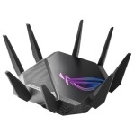 Wireless Router|ASUS|Wireless Router|11000 Mbps|Mesh|Wi-Fi 6|Wi-Fi 6e|1 WAN|4x10/100/1000M|1x2.5GbE|Number of antennas 8|GT-AXE11000