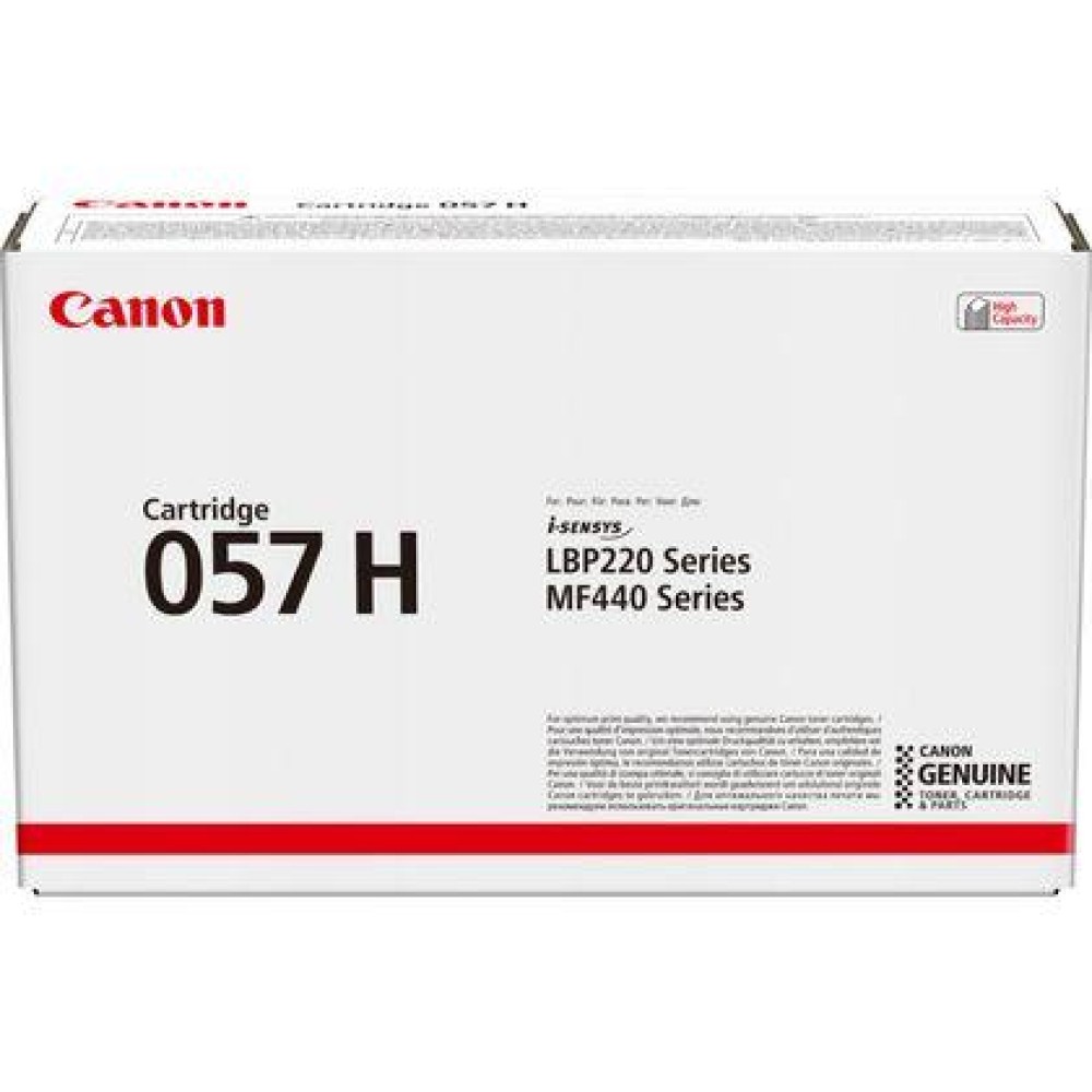 TONER BLACK 10K 057H/3010C004 CANON