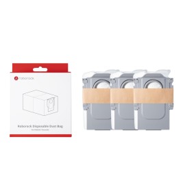 Vacuum Cleaner Accessory|ROBOROCK|Disposable Dust bag|For Qrevo/Qrevo MaxV/S8 MaxV Ultra/Qrevo S/Qrevo Pro/Qrevo Plus/Qrevo Curv/Qrevo Edge/Saros 10R/Saros Z70/Saros 10/Vivian S/Vivian SC/QR 798/Qrevo 5AE/Qrevo Curv 5A1/Qrevo Edge 5V1/QR 798/Qrevo Curv 2