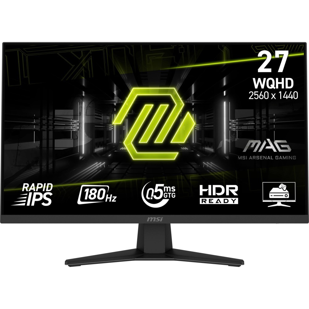LCD Monitor|MSI|MAG 274QF|27"|Gaming|Matte|Panel IPS|2560x1440|16:9|180Hz|0.5 ms|Colour Black|MAG274QF LCD Monitor|MSI|MAG 274QF|27"|Gaming|Matte|Panel IPS|2560x1440|16:9|180Hz|0.5 ms|Colour Black|MAG274QF