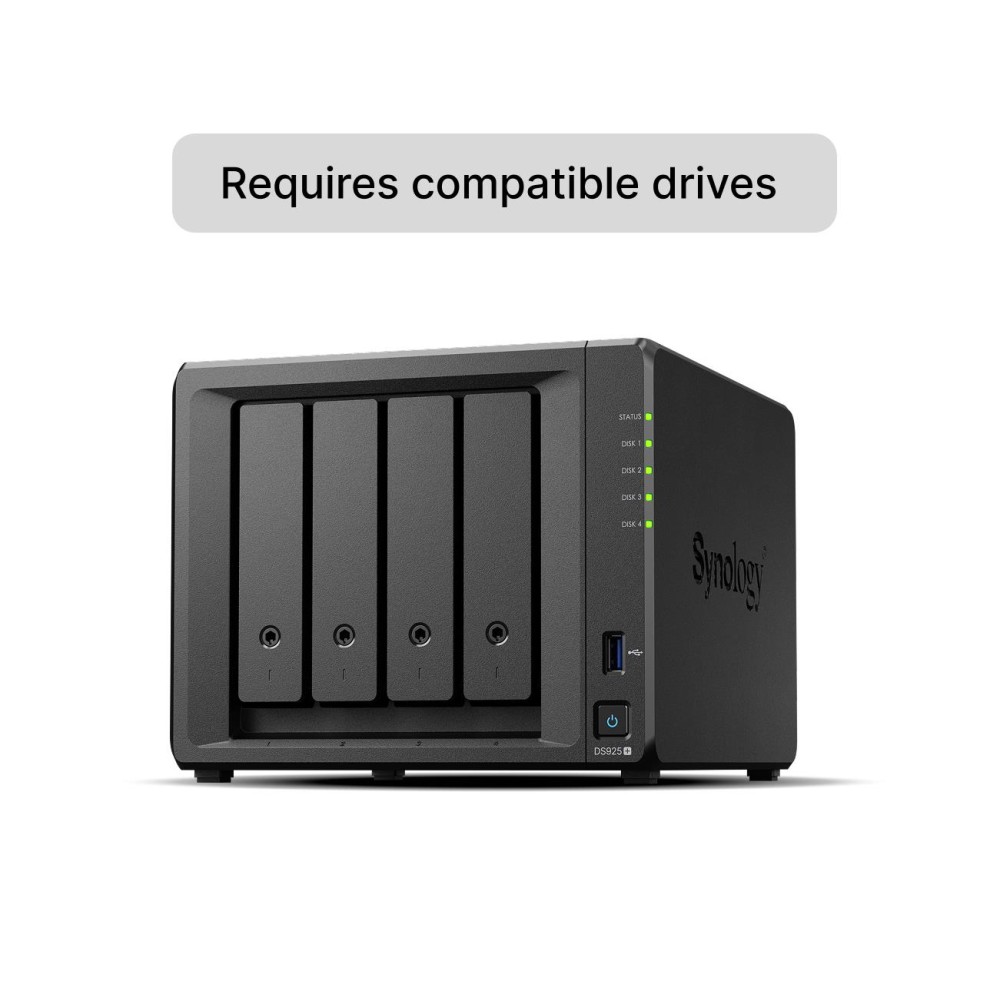 NAS STORAGE TOWER 4BAY/4GB DS925+ SYNOLOGY
