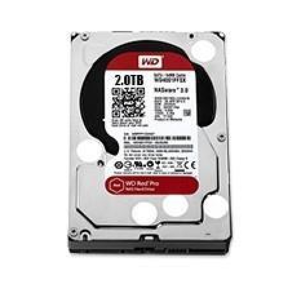 HDD|WESTERN DIGITAL|Red Pro|2TB|SATA 3.0|64 MB|7200 rpm|3,5"|WD2002FFSX