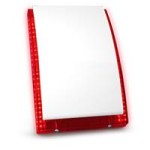 SIREN OUTDOOR W/BATTERY RED/SP-4006 R SATEL