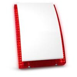SIREN OUTDOOR W/BATTERY RED/SP-4006 R SATEL SIREN OUTDOOR W/BATTERY RED/SP-4006 R SATEL