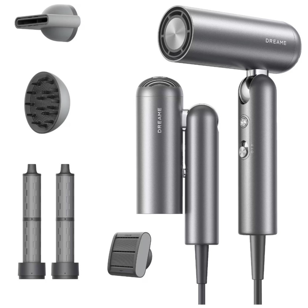 HAIR DRYER POCKET PRO/AHD51 PRO-SPACE GREY DREAME HAIR DRYER POCKET PRO/AHD51 PRO-SPACE GREY DREAME