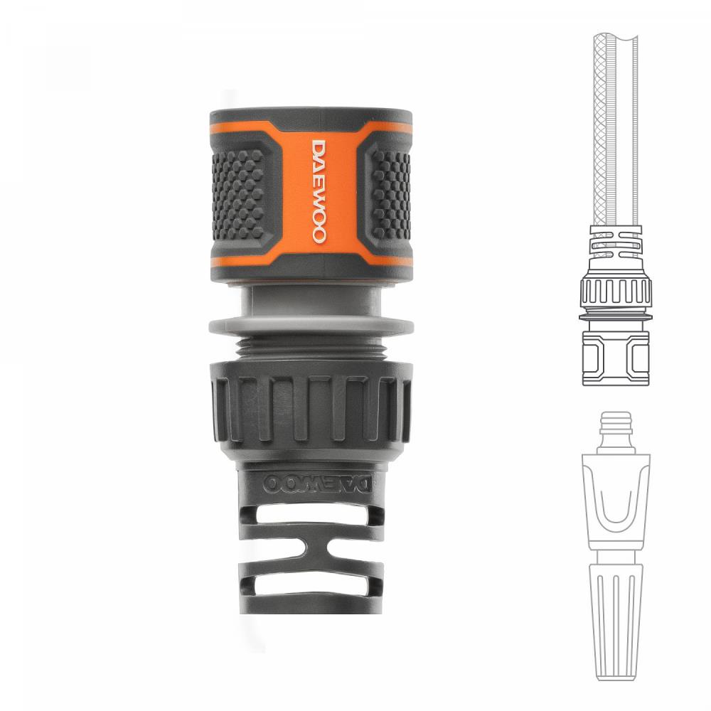 HOSE ACC CONNECTOR QUICK/1/2" DWC 2015 DAEWOO HOSE ACC CONNECTOR QUICK/1/2" DWC 2015 DAEWOO
