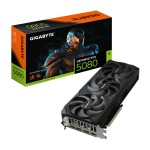 Graphics Card|GIGABYTE|NVIDIA GeForce RTX 5080|16 GB|GDDR7|256 bit|PCIE 5.0 16x|GPU 2670 MHz|Triple slot Fansink|1xHDMI|3xDisplayPort|GV-N5080WF3OC-16GD1.0