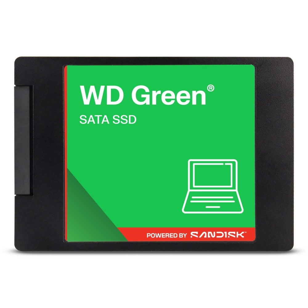 SSD|SANDISK|Green|POWERED BY SANDISK|480GB|SLC|Read speed 545 MBytes/sec|2,5"|MTBF 1000000 hours|WDS480G3G0A
