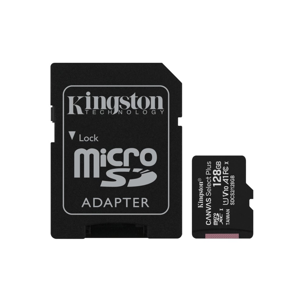 MEMORY MICRO SDXC 128GB UHS-I/W/ADAPTER SDCS2/128GB KINGSTON