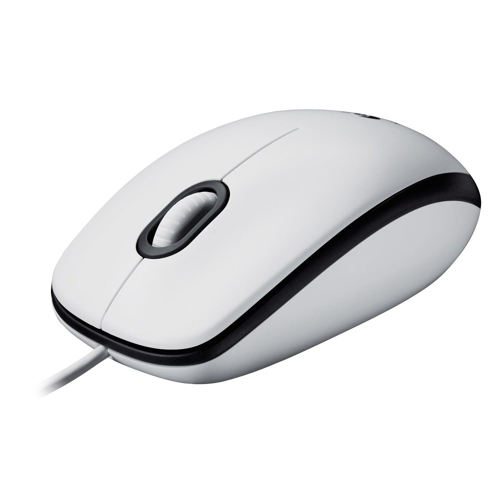 MOUSE USB OPTICAL M100/WHITE 910-005004 LOGITECH