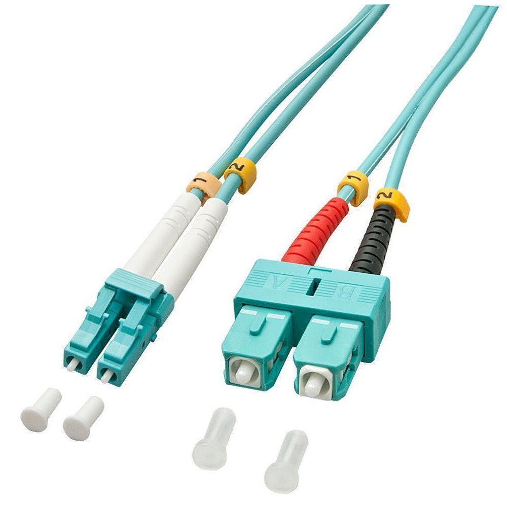 CABLE FIBRE OPTIC LC/SC OM3/15M 46395 LINDY