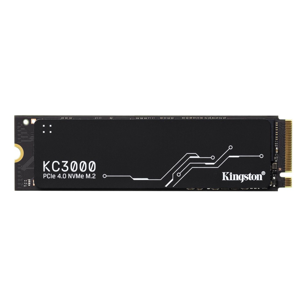 SSD|KINGSTON|KC3000|1TB|M.2|NVMe|3D TLC|Write speed 6000 MBytes/sec|Read speed 7000 MBytes/sec|TBW 800 TB|MTBF 1800000 hours|SKC3000S/1024G