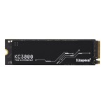 SSD|KINGSTON|KC3000|1TB|M.2|NVMe|3D TLC|Write speed 6000 MBytes/sec|Read speed 7000 MBytes/sec|TBW 800 TB|MTBF 1800000 hours|SKC3000S/1024G