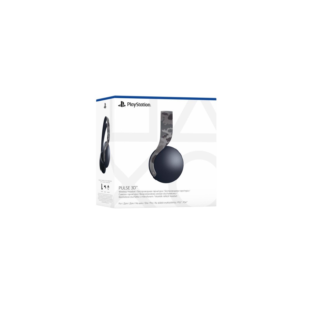 HEADSET WRL PULSE 3D /PS5/GREY CAMO 711719406990 SONY