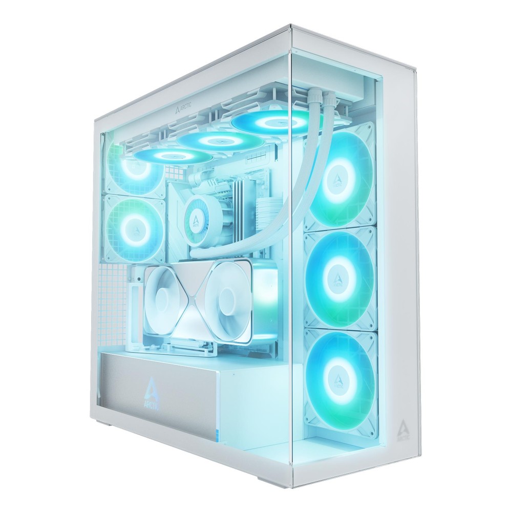 Case|ARCTIC|Xtender VG (White)|Case product features Transparent panel|Not included|Colour White|ACPCC00017A