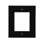 ENTRY PANEL 1MOD. FLUSH FRAME/BLACK/ IP VERSO 9155011B 2N