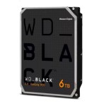 HDD|WESTERN DIGITAL|Black|6TB|256 MB|7200 rpm|3,5"|WD6004FZBX