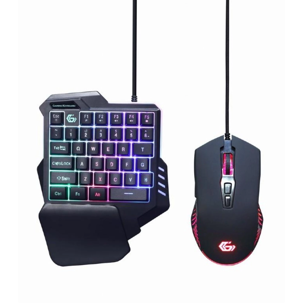 KEYBOARD USB GAMING KIT ENG/TWIN GGS-IVAR-TWIN GEMBIRD